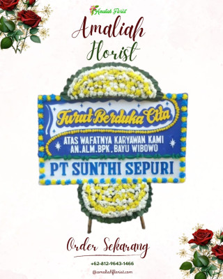 Papan Bunga Duka di Dolok