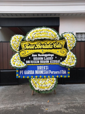 Papan Bunga Duka di Dolok
